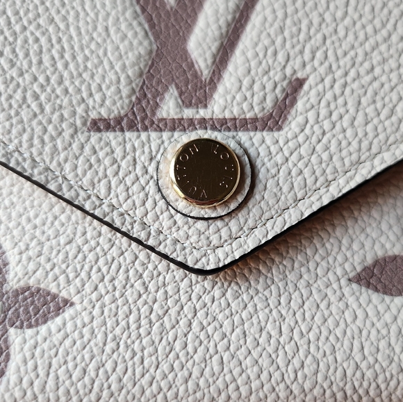 SOLD. Louis Vuitton Bicolor Empreinte Compact Wallet - Picture 8 of 10